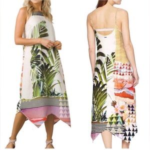 NWT PrAna Selene Tropical Print Sleeveless Dress Size S